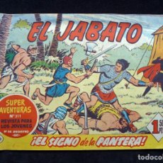 Tebeos: EL JABATO,Nº 93. SUPER AVENTURAS. ORIGINAL. ED. BRUGUERA, 1960