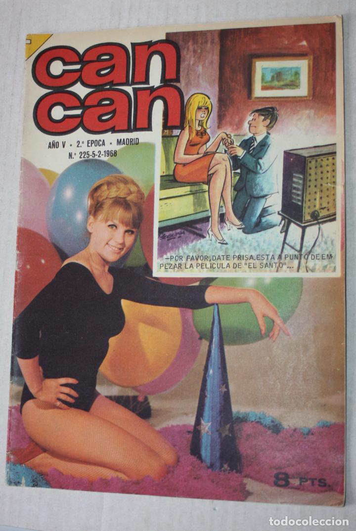 Tebeos: CAN CAN, A&Ntilde;O V, 2&ordf; EPOCA, N&ordm; 225 ( 5 FEBRERO 1968 ) Mejor PRECIO