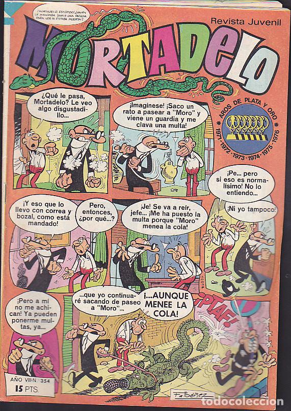 Tebeos: COMIC COLECCION MORTADELO N&ordm; 354 - Foto 1