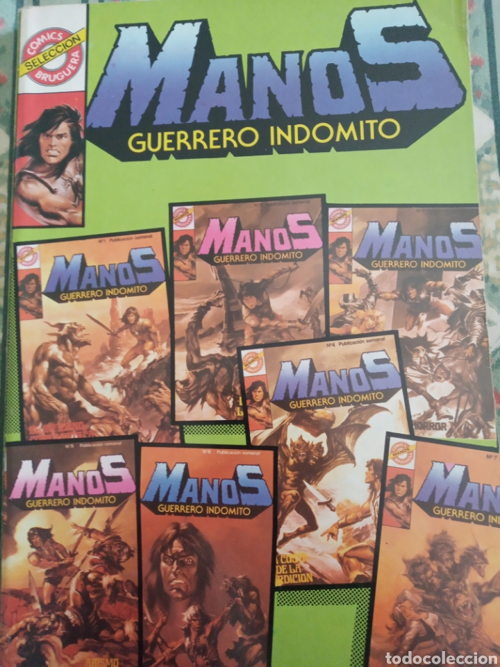 Tebeos: Manos guerrero ind&oacute;mito tomo 1 - Foto 1