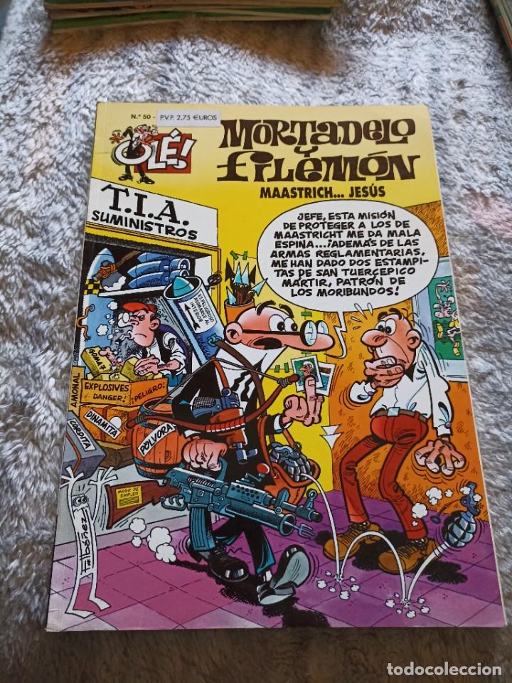 Tebeos: Mortadelo y Filem&oacute;n n&uacute;mero 50 ol&eacute; ediciones b - Foto 1
