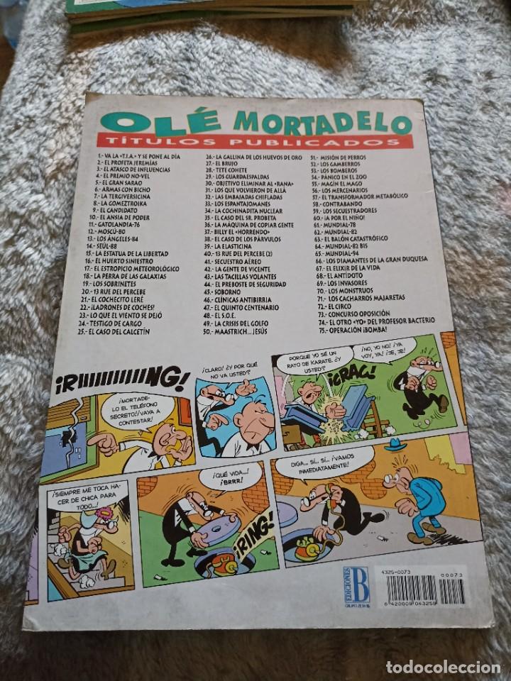 Tebeos: Mortadelo y Filem&oacute;n n&uacute;mero 73 ol&eacute; ediciones b - Foto 2