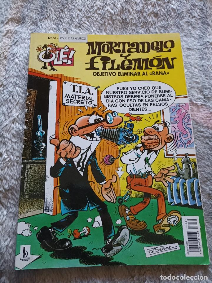 Tebeos: Mortadelo y Filem&oacute;n n&uacute;mero 30 ol&eacute; ediciones b - Foto 1