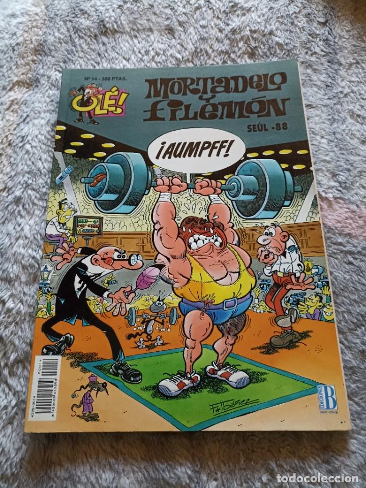 Tebeos: Mortadelo y Filem&oacute;n n&uacute;mero 14 ol&eacute; ediciones b - Foto 1