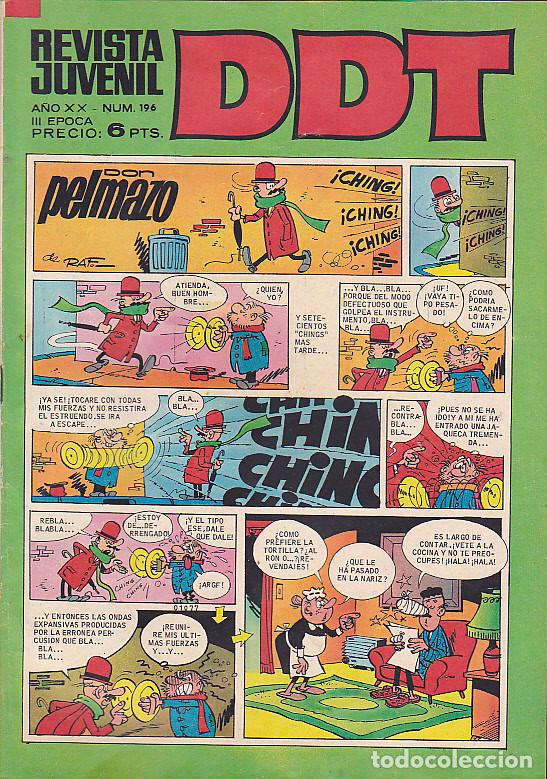 Tebeos: COMIC COLECCIO DDT N&ordm; 196 - Foto 1