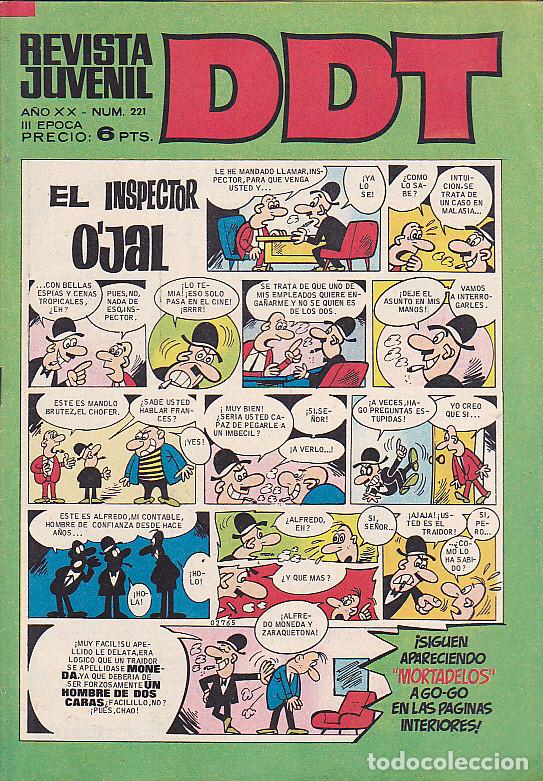 Tebeos: COMIC COLECCION DDT N&ordm; 221 - Foto 1