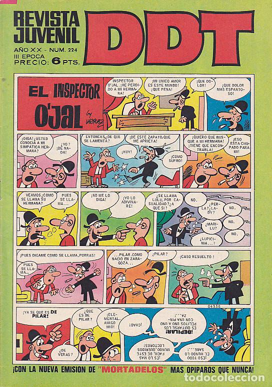Tebeos: COMIC COLECCION DDT N&ordm; 224 - Foto 1