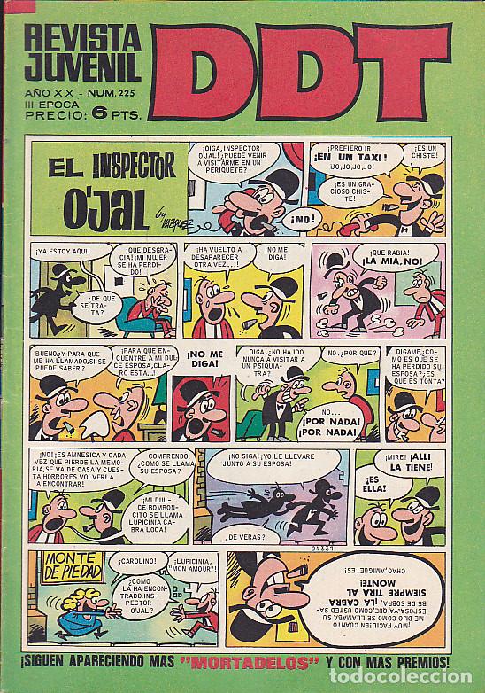 Tebeos: COMIC COLECCION DDT N&ordm; 225 - Foto 1