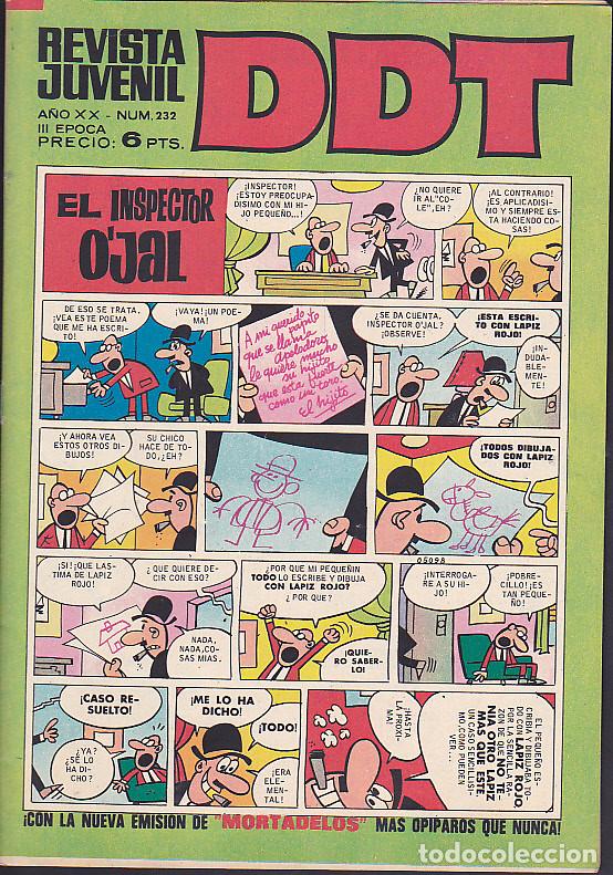 Tebeos: COMIC COLECCION DDT N&ordm; 232 - Foto 1