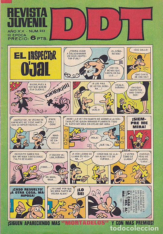 Tebeos: COMIC COLECCION DDT N&ordm; 232 - Foto 1