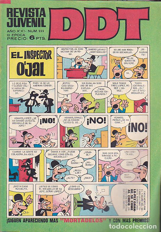 Tebeos: COMIC COLECCION DDT N&ordm; 235 - Foto 1