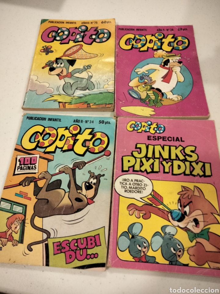 Tebeos: Lote 4 Copito Hanna-Barbera Bruguera
