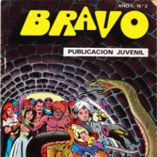 Tebeos: BRAVO Nº 3: EL CACHORRO 2. BRUGUERA, 1976-77.. Lote 312233753