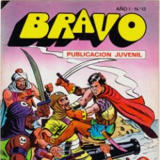 Tebeos: BRAVO Nº 13: EL CACHORRO 7. BRUGUERA, 1976-77.. Lote 312235328