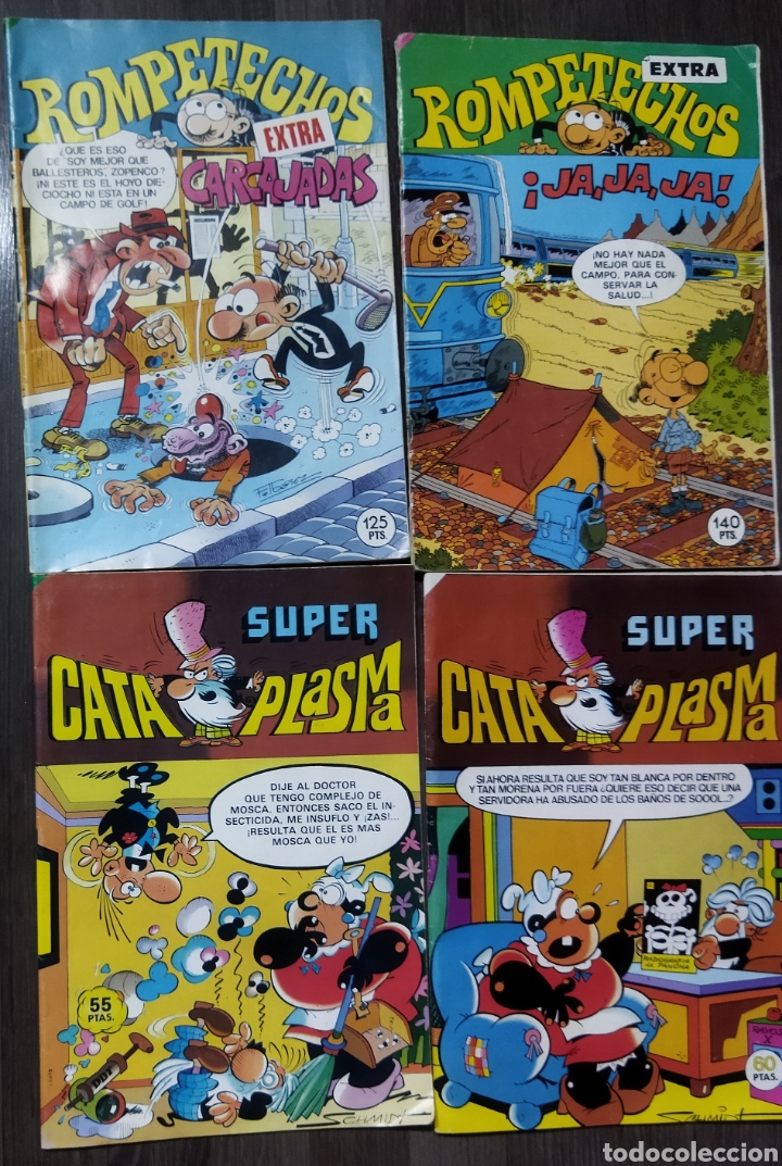 Tebeos: Lote 2 Super Cataplasma y 2 Rompetechos - Foto 2