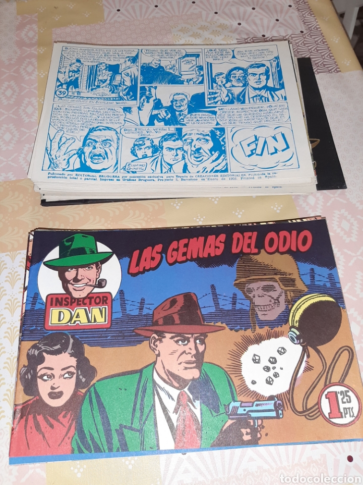 Tebeos: El inspector Dan completa, facsimil, con el n&uacute;mero in&eacute;dito en &eacute;poca - Foto 2