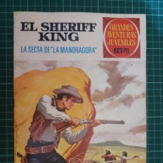 Tebeos: GRANDES AVENTURAS JUVENILES. EL SHERIFF KING. Nº 30. 1ª EDICION.. Lote 313019563
