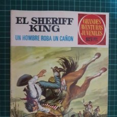 Tebeos: GRANDES AVENTURAS JUVENILES. EL SHERIFF KING. Nº 34. 1ª EDICION.. Lote 313024223