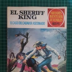 Tebeos: GRANDES AVENTURAS JUVENILES. EL SHERIFF KING. Nº 38. 1ª EDICION.. Lote 313025963