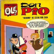 Tebeos: OLE Nº 19 - DON PIO, DE PEÑARROYA - BRUGUERA 1971 1ª EDICION - NUMERO EN EL LOMO 40 PTS - MUY BIEN