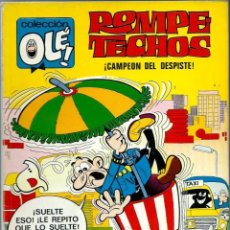 Tebeos: OLE Nº 36 - ROMPETECHOS, DE IBAÑEZ - BRUGUERA 1971 1ª EDICION - NUMERO EN EL LOMO 40 PTS. Lote 313153318