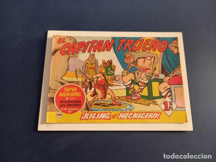 Tebeos: CAPITAN TRUENO- N&ordm; 188 - ORIGINAL - Foto 1
