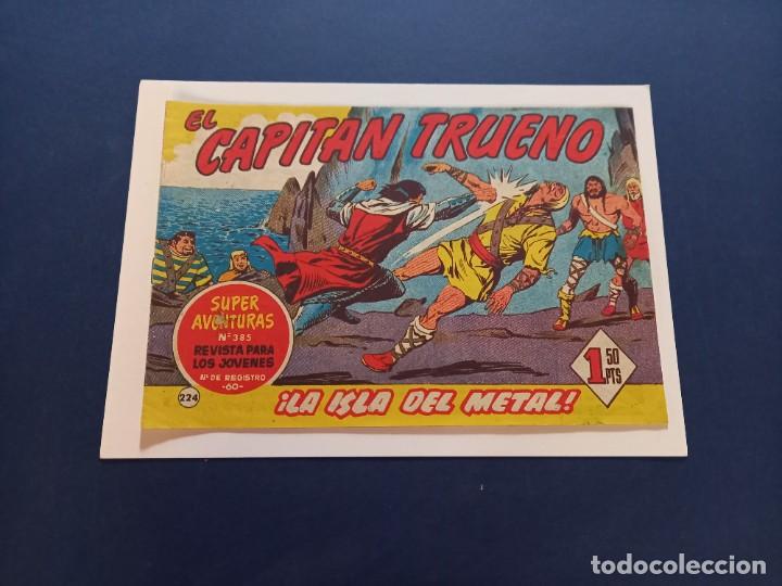 Tebeos: CAPITAN TRUENO- N&ordm; 224 - ORIGINAL - Foto 1