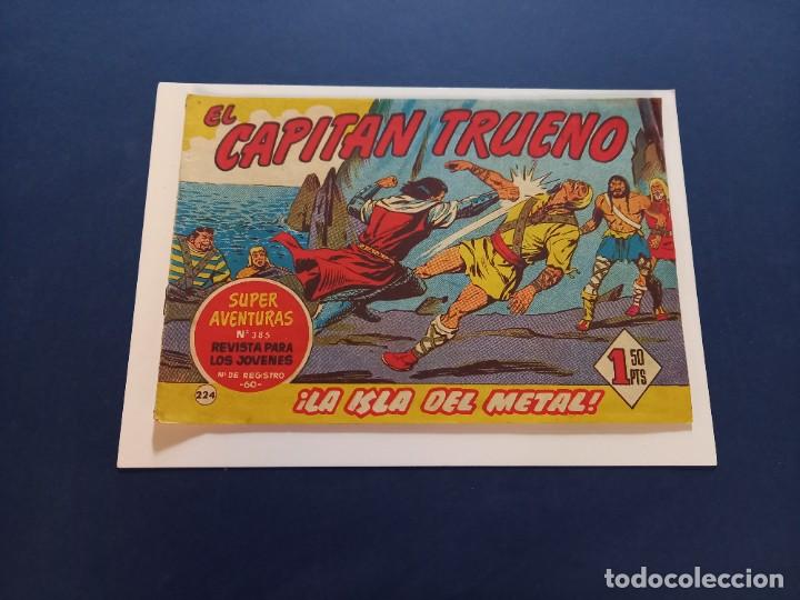 Tebeos: CAPITAN TRUENO- N&ordm; 224 - ORIGINAL - Foto 1