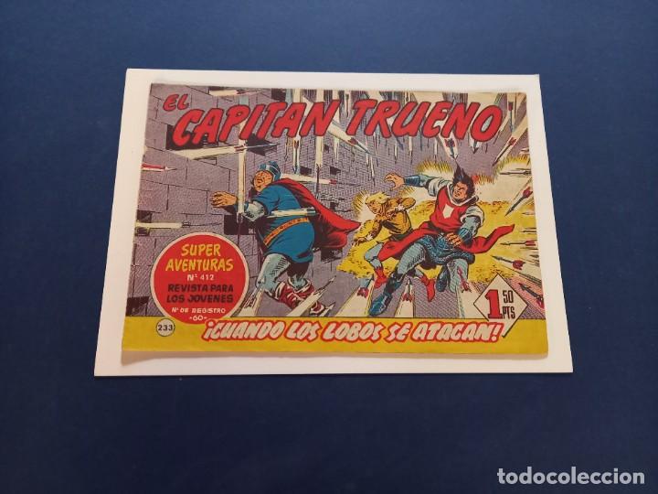 Tebeos: CAPITAN TRUENO- N&ordm; 233 - ORIGINAL - Foto 1