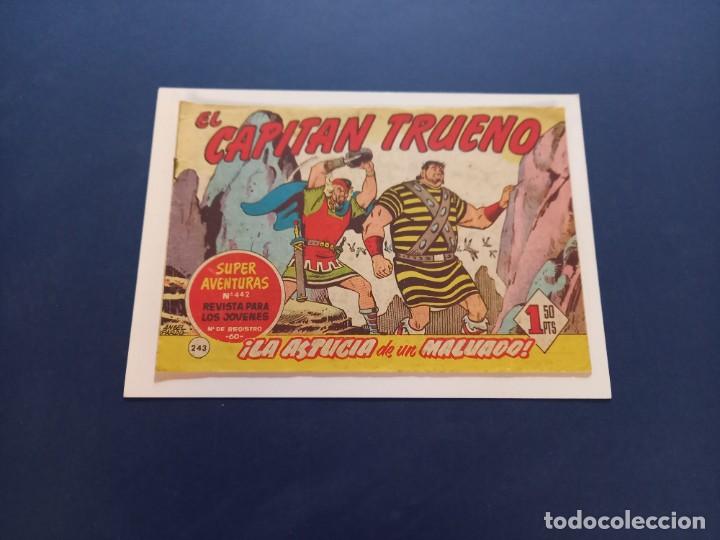 Tebeos: CAPITAN TRUENO- N&ordm; 243 - ORIGINAL - Foto 1