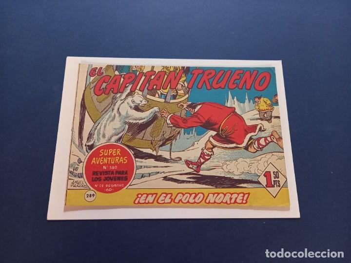 Tebeos: CAPITAN TRUENO- N&ordm; 289 - ORIGINAL - Foto 1