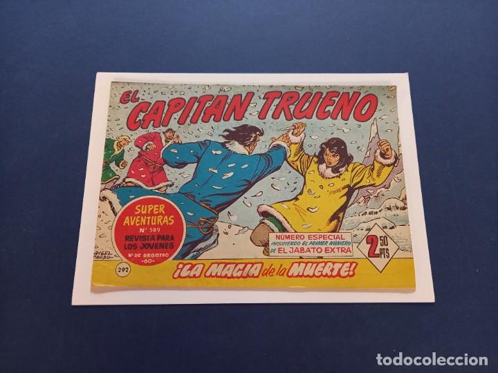 Tebeos: CAPITAN TRUENO- N&ordm; 292 - ORIGINAL - Foto 1