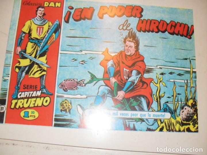 Tebeos: FACSIMIL el capitan trueno 51.(de 618)editorial bruguera,a&ntilde;o 1956..IMPECABLE.