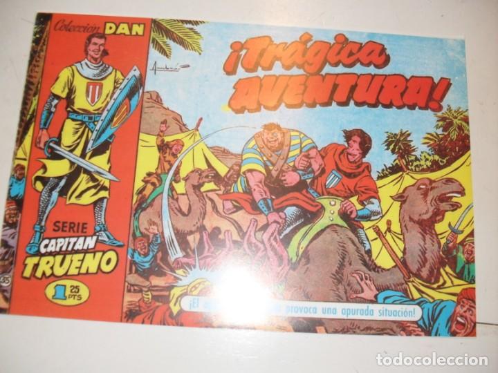 Tebeos: FACSIMIL el capitan trueno 35.(de 618)editorial bruguera,a&ntilde;o 1956..IMPECABLE.