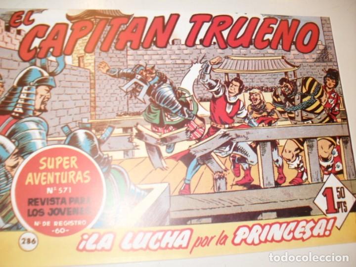 Tebeos: FACSIMIL el capitan trueno 286.(de 618)editorial bruguera,a&ntilde;o 1956..IMPECABLE.