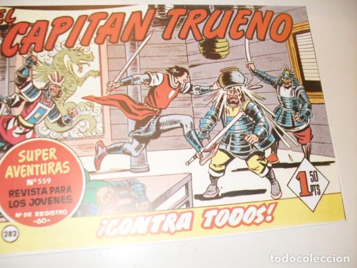Tebeos: FACSIMIL el capitan trueno 282.(de 618)editorial bruguera,a&ntilde;o 1956..IMPECABLE.