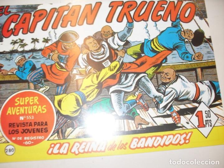 Tebeos: FACSIMIL el capitan trueno 280.(de 618)editorial bruguera,a&ntilde;o 1956..IMPECABLE.