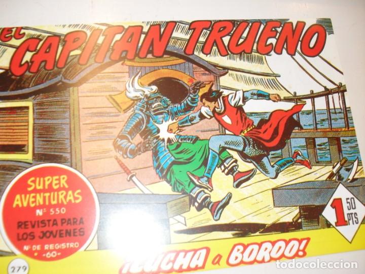 Tebeos: FACSIMIL el capitan trueno 279.(de 618)editorial bruguera,a&ntilde;o 1956..IMPECABLE.