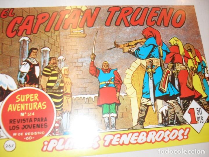 Tebeos: FACSIMIL el capitan trueno 267.(de 618)editorial bruguera,a&ntilde;o 1956..IMPECABLE.