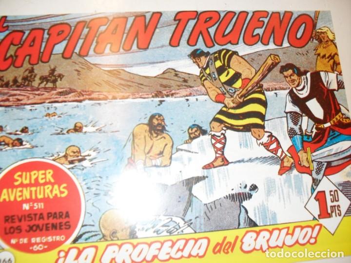 Livros de Banda Desenhada: FACSIMIL el capitan trueno 266.(de 618)editorial bruguera,a&ntilde;o 1956..IMPECABLE.