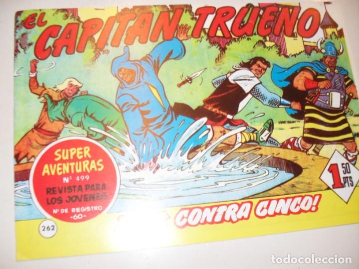Giornalini: FACSIMIL el capitan trueno 262.(de 618)editorial bruguera,a&ntilde;o 1956..IMPECABLE.