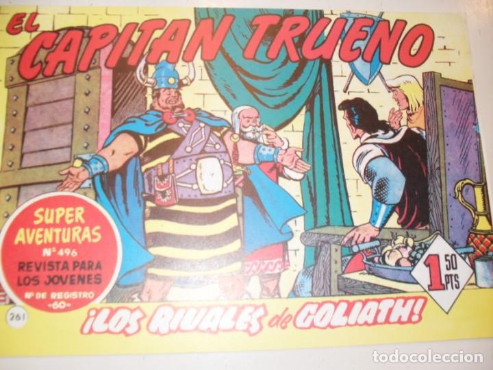 Giornalini: FACSIMIL el capitan trueno 261.(de 618)editorial bruguera,a&ntilde;o 1956..IMPECABLE.
