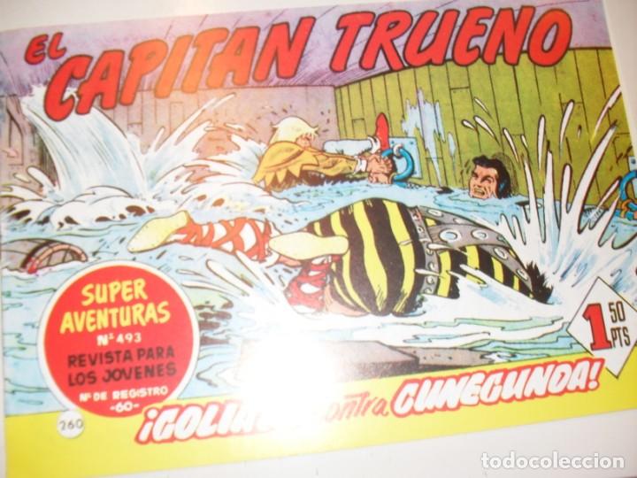 Giornalini: FACSIMIL el capitan trueno 260.(de 618)editorial bruguera,a&ntilde;o 1956..IMPECABLE.