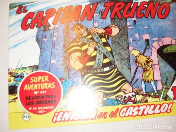 Giornalini: FACSIMIL el capitan trueno 256.(de 618)editorial bruguera,a&ntilde;o 1956..IMPECABLE.