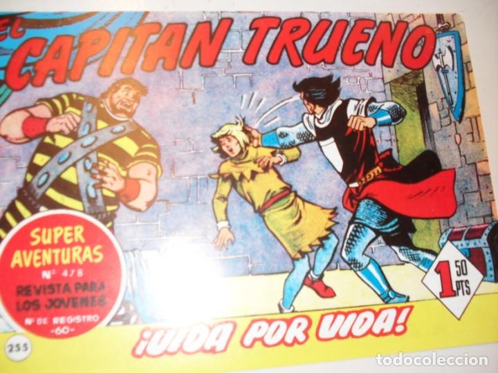 Giornalini: FACSIMIL el capitan trueno 255.(de 618)editorial bruguera,a&ntilde;o 1956..IMPECABLE.