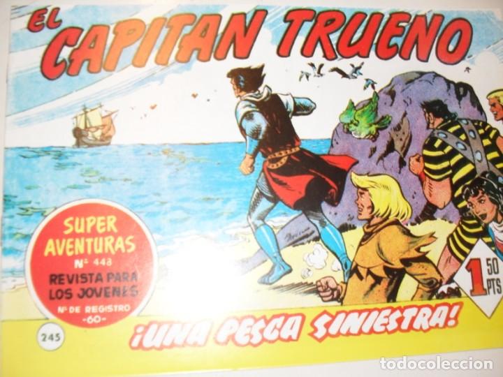 Giornalini: FACSIMIL el capitan trueno 245.(de 618)editorial bruguera,a&ntilde;o 1956..IMPECABLE.