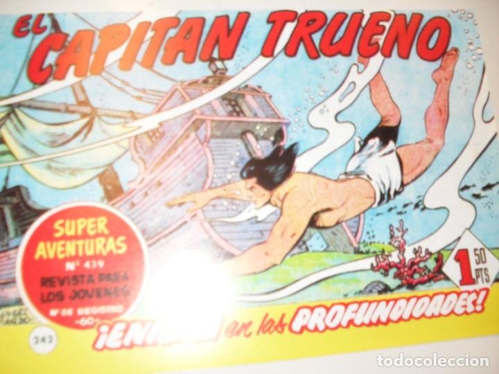 Giornalini: FACSIMIL el capitan trueno 242.(de 618)editorial bruguera,a&ntilde;o 1956..IMPECABLE.