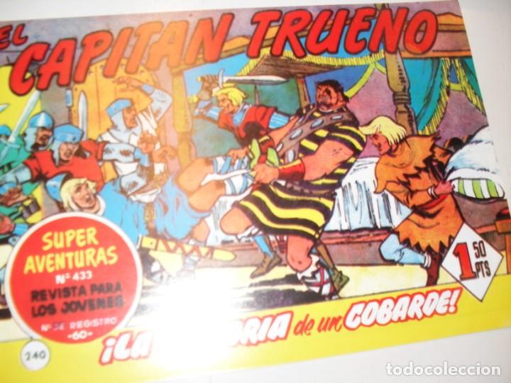 Giornalini: FACSIMIL el capitan trueno 240.(de 618)editorial bruguera,a&ntilde;o 1956..IMPECABLE.