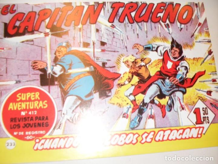 Tebeos: FACSIMIL el capitan trueno 233.(de 618)editorial bruguera,a&ntilde;o 1956..IMPECABLE.