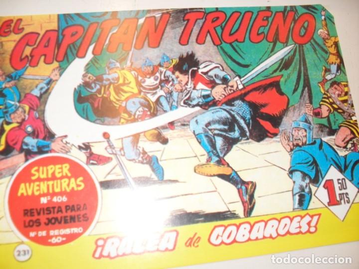 Tebeos: FACSIMIL el capitan trueno 231.(de 618)editorial bruguera,a&ntilde;o 1956..IMPECABLE.